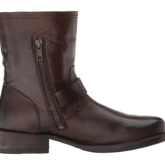 vicky engineer leather boot
